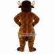 Powerful The Brown Buffalo Mascot Costume Powerful The Brown Buffalo Mascot Costume