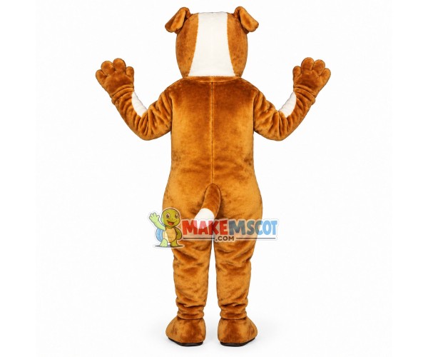 Well-behaved Motley Dog Mascot Costume Well-behaved Motley Dog Mascot Costume
