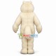 Long Wool Pure White Dog Mascot Costume Long Wool Pure White Dog Mascot Costume