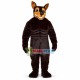 Vigorous Muscular Dog Mascot Costume Vigorous Muscular Dog Mascot Costume