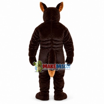 Vigorous Muscular Dog Mascot Costume