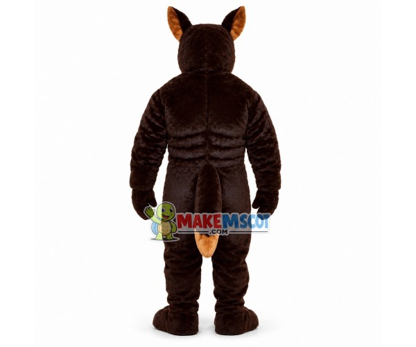 Vigorous Muscular Dog Mascot Costume Vigorous Muscular Dog Mascot Costume