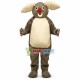 Koala With Big Red Nose Mascot Costume Koala With Big Red Nose Mascot Costume