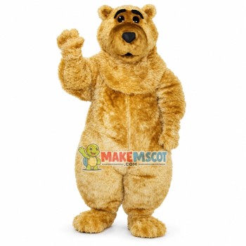 Bulky Soft Adult Bear Mascot Costume Bulky Soft Adult Bear Mascot Costume
