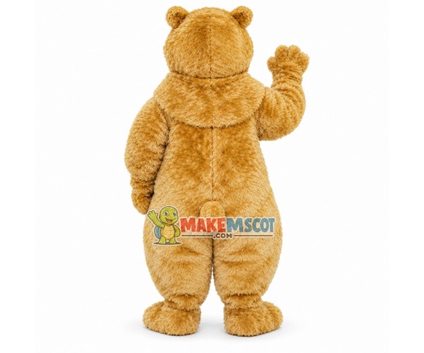 Bulky Soft Adult Bear Mascot Costume Bulky Soft Adult Bear Mascot Costume