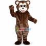 Little Brown Bear With Smooth Fur Mascot Costume