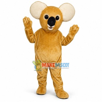 Light Brown Koala Mascot Lightweight Costume Light Brown Koala Mascot Lightweight Costume