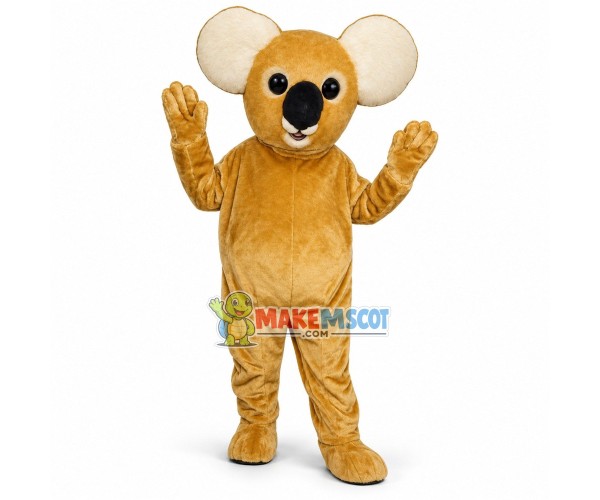Light Brown Koala Mascot Lightweight Costume Light Brown Koala Mascot Lightweight Costume
