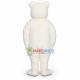 Adult Snow White Bear Mascot Costume Adult Snow White Bear Mascot Costume