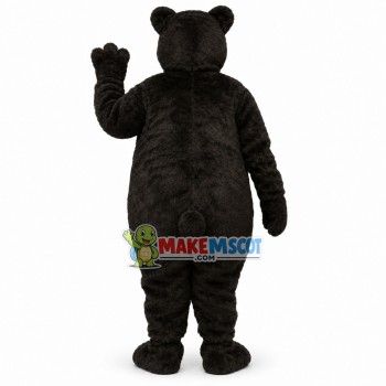Huge Wild Black Bear Mascot Costume