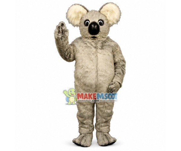 Motionless Furry Gray Koala Mascot Costume Motionless Furry Gray Koala Mascot Costume
