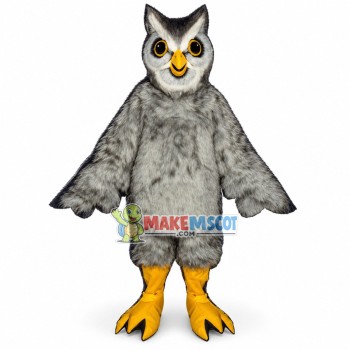 Concentrated Long-haired Owl Mascot Costume Concentrated Long-haired Owl Mascot Costume