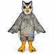 Concentrated Long-haired Owl Mascot Costume Concentrated Long-haired Owl Mascot Costume