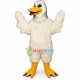 Long Wool White Bird Mascot Costume Long Wool White Bird Mascot Costume