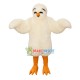 Growing Fast White Chicken Mascot Costume Growing Fast White Chicken Mascot Costume