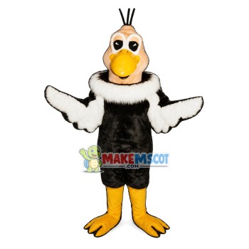 Bald Little Ostrich Mascot Costume Bald Little Ostrich Mascot Costume