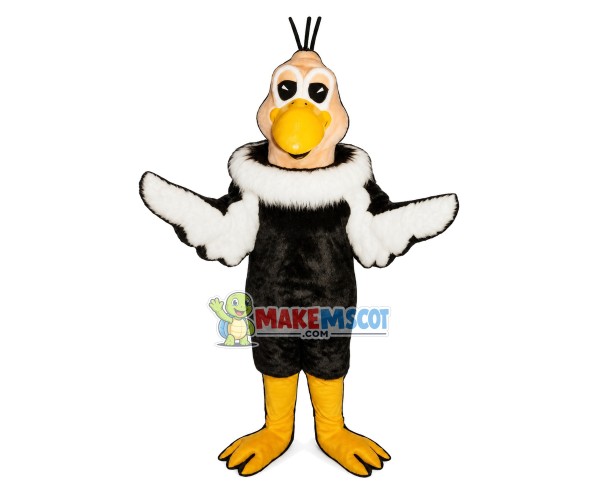 Bald Little Ostrich Mascot Costume Bald Little Ostrich Mascot Costume