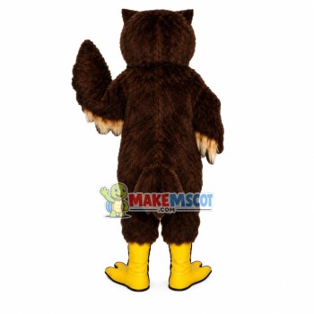 Adult Fancy Furry Owl Mascot Costume Adult Fancy Furry Owl Mascot Costume