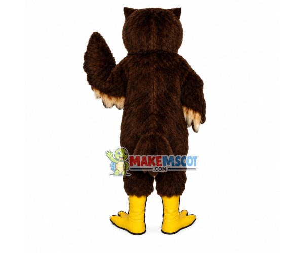 Adult Fancy Furry Owl Mascot Costume Adult Fancy Furry Owl Mascot Costume