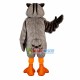 Standing Style Gray Owl Mascot Costume Standing Style Gray Owl Mascot Costume