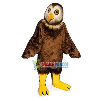 Looking Forward Owl Mascot Costume Looking Forward Owl Mascot Costume