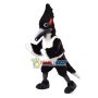 Furry Roadrunner With Long Beak Mascot Costume