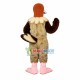 Ostrich With Pink Paws Mascot Costume Ostrich With Pink Paws Mascot Costume