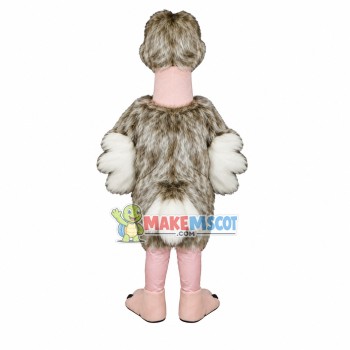 Huge Hairy Ostrich Mascot Costume
