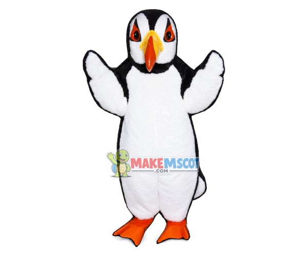 Red-eyed Penguin Mascot Soft Costume Red-eyed Penguin Mascot Soft Costume