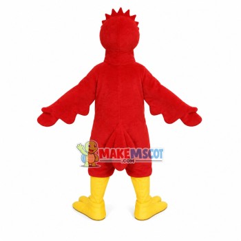 Small Red Sunbird Mascot Costume Small Red Sunbird Mascot Costume