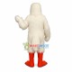 Pure White Hairy Eagle Mascot Costume Pure White Hairy Eagle Mascot Costume