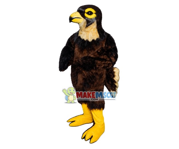 Shrewd Brown Soft Eagle Mascot Costume Shrewd Brown Soft Eagle Mascot Costume