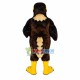 Shrewd Brown Soft Eagle Mascot Costume Shrewd Brown Soft Eagle Mascot Costume