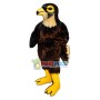 Shrewd Brown Soft Eagle Mascot Costume