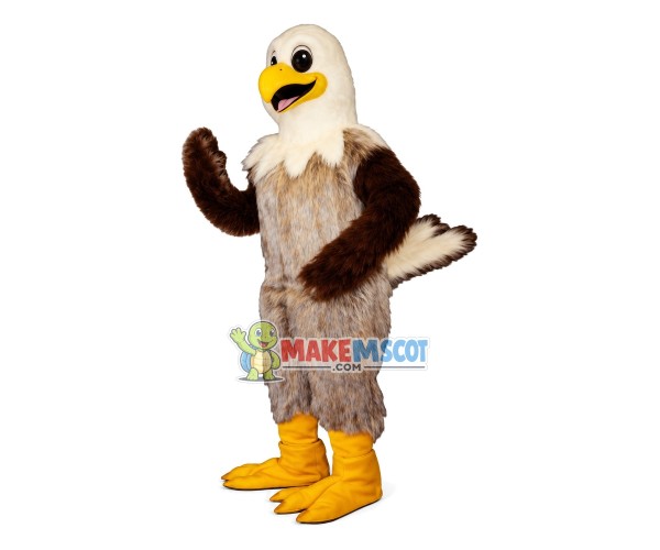 Convivial Furry Big Bird Mascot Costume Convivial Furry Big Bird Mascot Costume