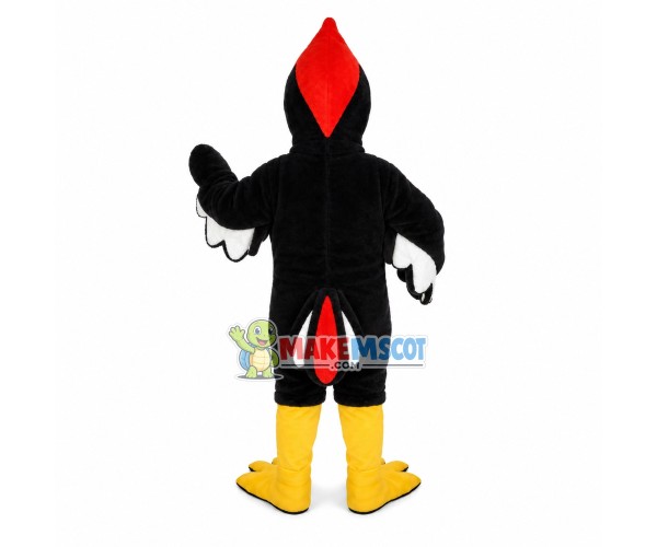 Beneficial Red-headed Woodpecker Mascot Costume