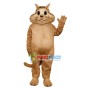 Festive Squirrel With Smile Mascot Costume