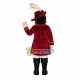 Sheriff Wearing Feather Hat Mascot Costume Sheriff Wearing Feather Hat Mascot Costume