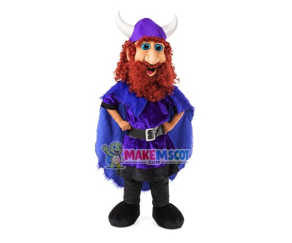 Greedy Tauren With Brown Beard Mascot Costume Greedy Tauren With Brown Beard Mascot Costume