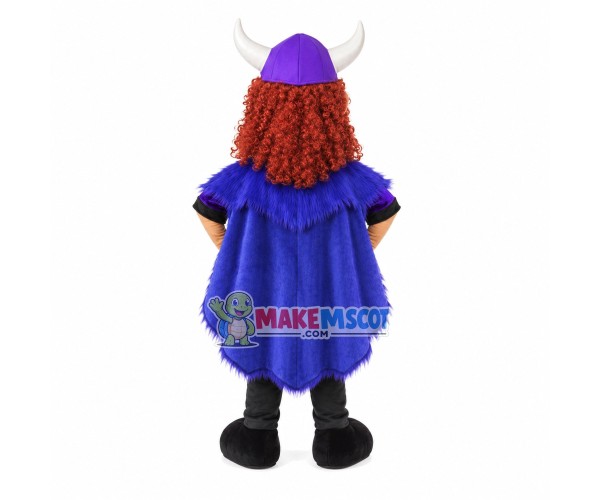 Greedy Tauren With Brown Beard Mascot Costume Greedy Tauren With Brown Beard Mascot Costume