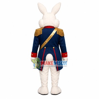Elite Commander Bunny Mascot Costume Elite Commander Bunny Mascot Costume
