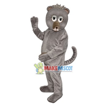 Peaceful Gray Lemur Mascot Costume