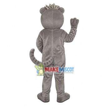 Peaceful Gray Lemur Mascot Costume Peaceful Gray Lemur Mascot Costume