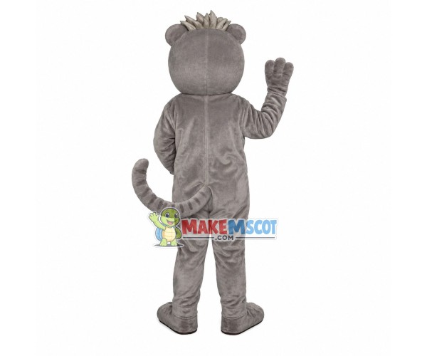 Peaceful Gray Lemur Mascot Costume