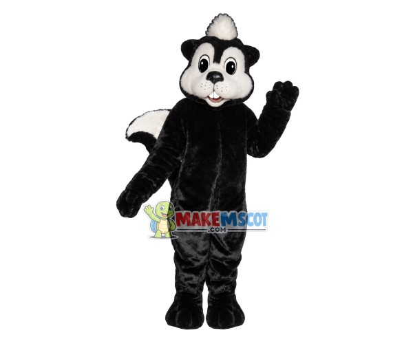 Gentle Black Squirrel Mascot Costume Gentle Black Squirrel Mascot Costume