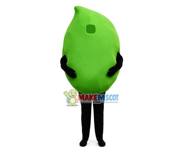 Breathable Green Mango Mascot Costume