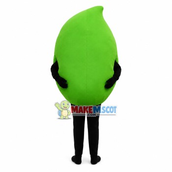 Breathable Green Mango Mascot Costume Breathable Green Mango Mascot Costume