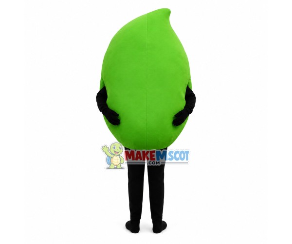 Breathable Green Mango Mascot Costume Breathable Green Mango Mascot Costume