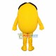 Lemon With Unhappy Expression Mascot Costume Lemon With Unhappy Expression Mascot Costume