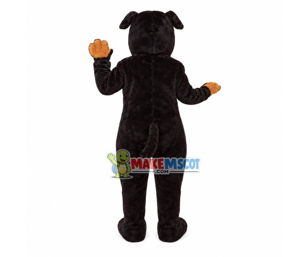 Restless Power Dog Mascot Costume Restless Power Dog Mascot Costume